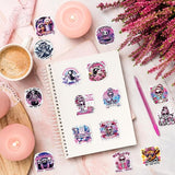 Sarcastic Skeleton Stickers for Adults - 100 Pcs Funny Skull Water