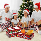 50Pcs Christmas Party Supplies Movie Night Paper Snacks Boxes Xmas