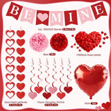 Valentines Day Decorations Valentines Banner Love Heart Garlands