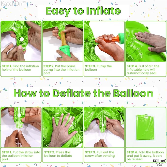 KatchOn, Light Green Number 3 Balloon - 40 Inch | Green 3 Balloon