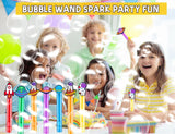 24Pcs Space Bubble Wands for Kids Astronaut Party Favors Supplies