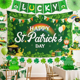 40Pcs St Patricks Day Decorations Happy St Patrick's Day Decorations