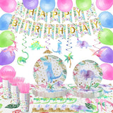 Dinosaur Birthday Party Supplies for Girls Pink Dinosaur Party