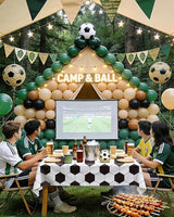 Niuara Soccer Table Cloth – 4 Pack 54" x 108" Disposable Tablecloths