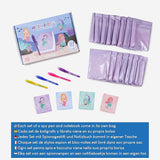 Invisible Ink Pen and Notebook Pack 16 Mermaid Party Favors for Kids