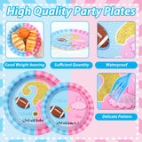 96Pcs Gender Reveal Party Supplies Touchdown or Tutus Gender Reveal
