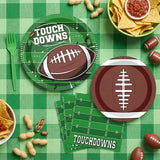 96 Pcs Football Party Decorations Tableware Set Football Theme