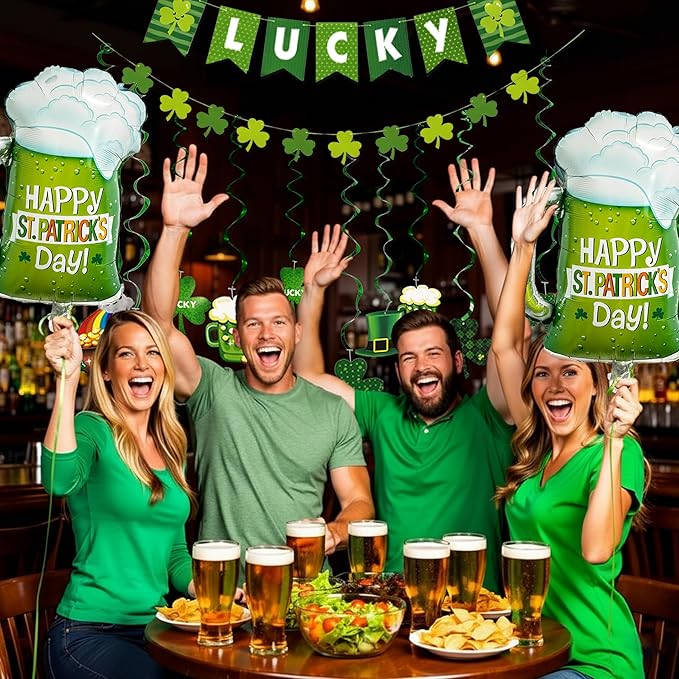122 PCS St Patrick's Day Decorations Kit Authentic St Patrick's Day