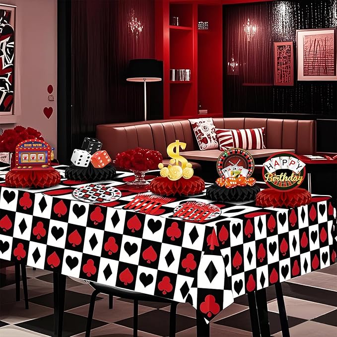 Casino Theme Party Decorations Casino Birthday Party Supplies Las