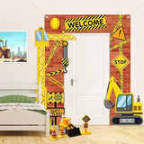 Construction Porch Sign Banner Construction Truck Party Hanging
