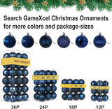 4Pcs Christmas Balls Ornaments for Xmas Tree - Shatterproof Christmas