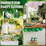 24 Sets Jungle Animal Baby Shower Favors Small Bubble Candle Baby