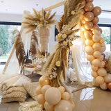 PartyWoo Nude Balloons 100 pcs Different Sizes Pack of 36 18 12 10 5