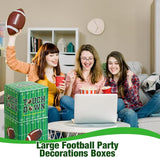 6 Pcs Large Football Party Decorations 12 Inch Football Cardboard