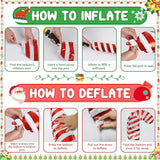 Christmas Balloon Arch Kit Xmas Beige Red Balloon Garland Apricot
