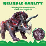 43 Triceratops Inflatable Dinosaur Toy for Party Decorations