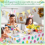 452 Pcs Easter Party Supplies for 50 Colorful Easter Egg Paper
