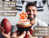 Clemson Party Supplies for Football, Birthday Gift, Graduation Party