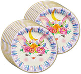 Bunny Rabbit Floral Birthday Party Supplies Easter Bunny Party
