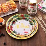 Hawaiian Luau Party Decorations Aloha Plates and Napkins Party
