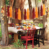 Brown Burgundy Orange Party-Decorations - 23pcs Fall Autumn