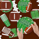 Football Party Decorations Football Party Supplies Dinner Plates