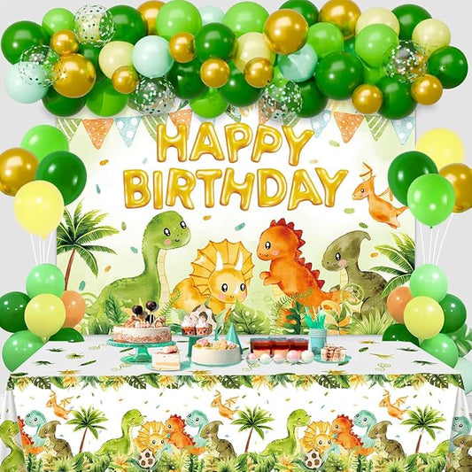 Dinosaur Birthday Decorations Dino Birthdays Party Supplies for Kids