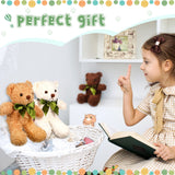 Zhanmai 9 Pieces Cute Bear Stuffed Animals 10 Inch Soft Plush Stuffed