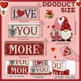 4 Pcs Valentine Day Table Decoration Gnomes Valentine Centerpiece