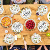 96Pcs Locally Grown Baby Shower Decorations Farmers Market Party