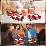 50Pcs Christmas Party Supplies Movie Night Paper Snacks Boxes Xmas
