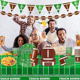 Football Party Decorations Football Party Supplies Kit Serve 24