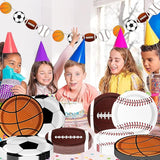 Sports Birthday Party Decorations 80Pcs Sports Party Plates and