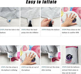 Self Standing Unicorn Animal 4D Foil Balloons For Unicorn Theme Kids