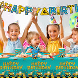 Construction Birthday Party Supplies Kit Disposable Paper Plates