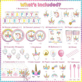 Unicorn Birthday Decorations Unicorn Party Decorations Rainbow