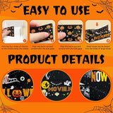48 Pcs Halloween Party Supplies Movie Night Paper Snack Trays
