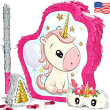 Unicorn Pinata Treasure Hunt Party Game Birthday Party Complete Set