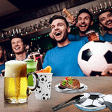 144Pcs Soccer Party Supplies Soccer Birthday Party Tableware Set