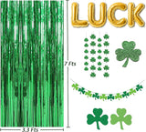 76 Piece St Patricks Day Decorations Kit Party Favors Include Foil