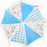 32Ft Goose Party Decorations Blue Gingham Plaid Silly Goose Themed