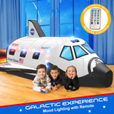 W&O Space Explorer Aerodome with LED Lights & Blast-Off Button –