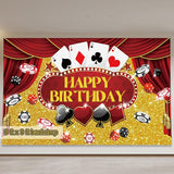 173 Pcs Casino Theme Party Decorations Birthday Party Favor Poker