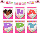 Favorite Faces Afro Puff Unicorn Birthday Party in a Box for 15