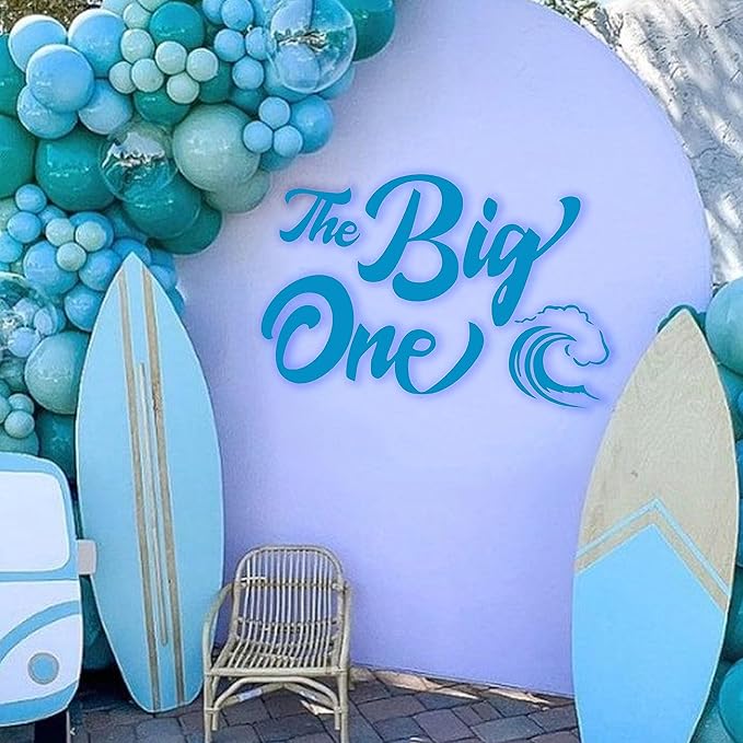 The Big One Decal Wave Themed 1st/First Birthday Party Decoration
