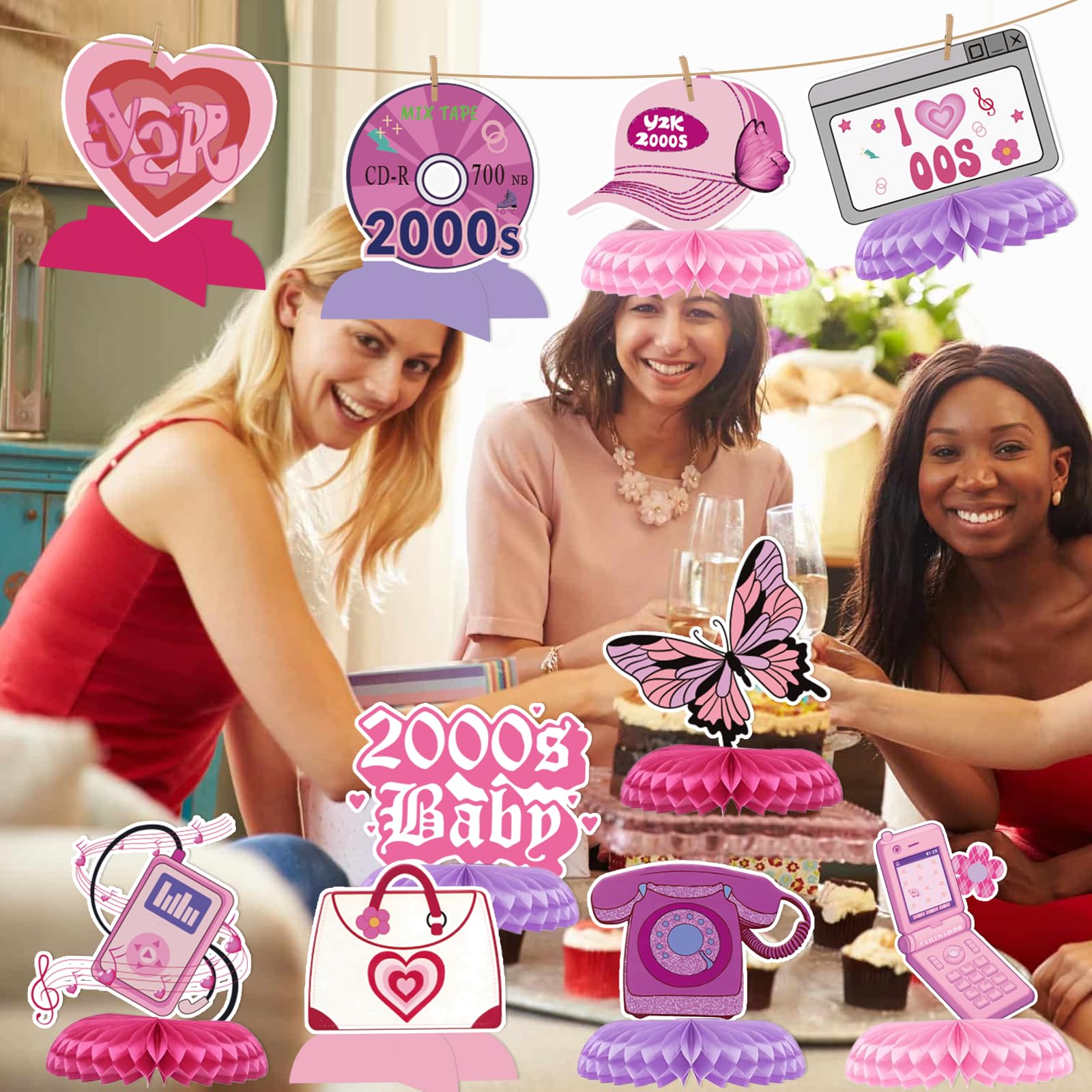 2000s Party Decorations - Y2k Birthday Decorations Y2k Decorations