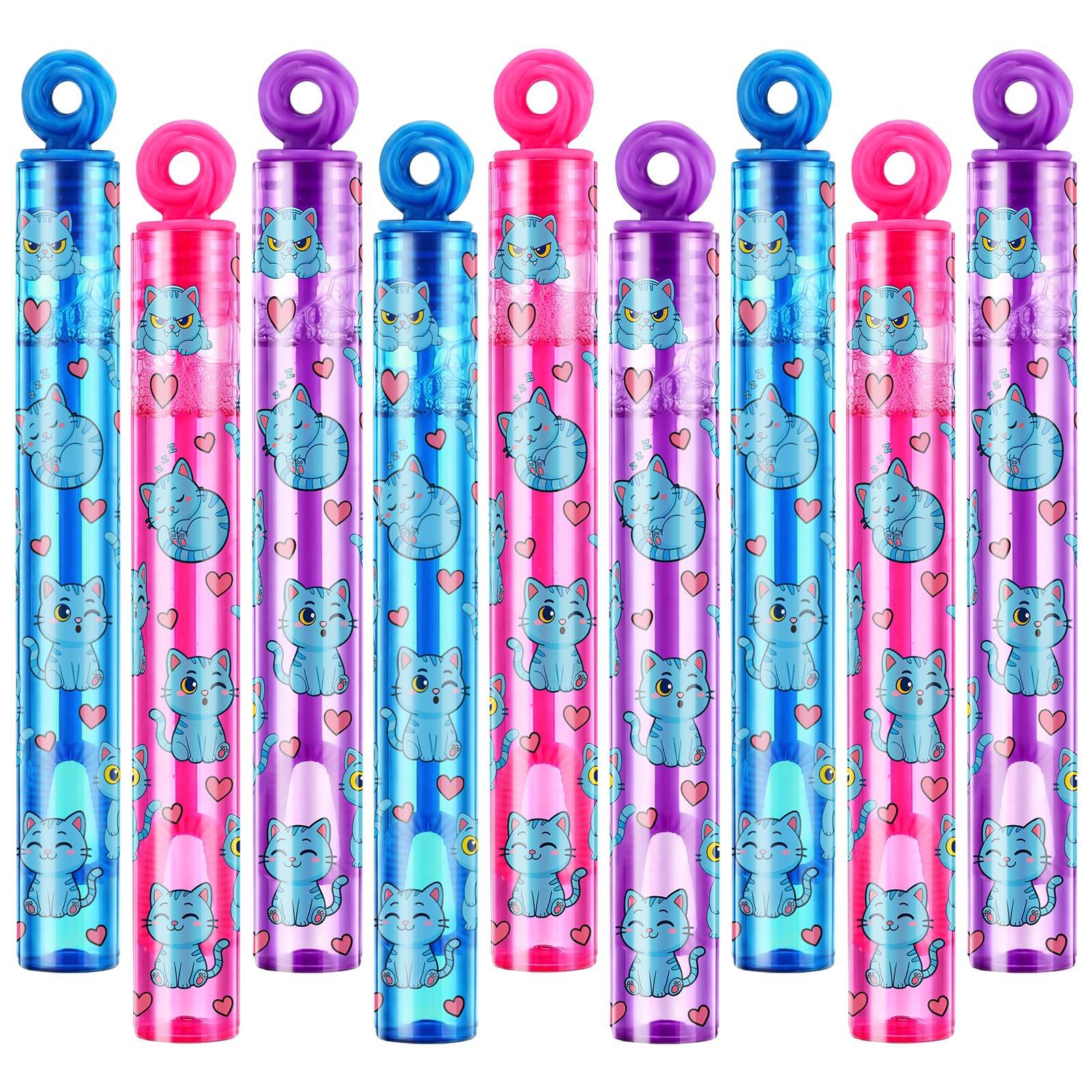 Rotatingpals 32 Pcs Kpop Bubble Wands Tiger Decals for Kpop Bubbles