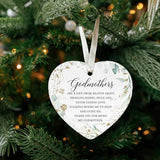 Godmother Christmas Ornament - Godmother Ornaments from Godchild -