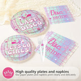 96Pcs Last Disco Bachelorette Party Decorations Disco Ball