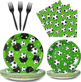 Soccer Party Supplies for 24 Guests Soccer Party Plates and Napkins